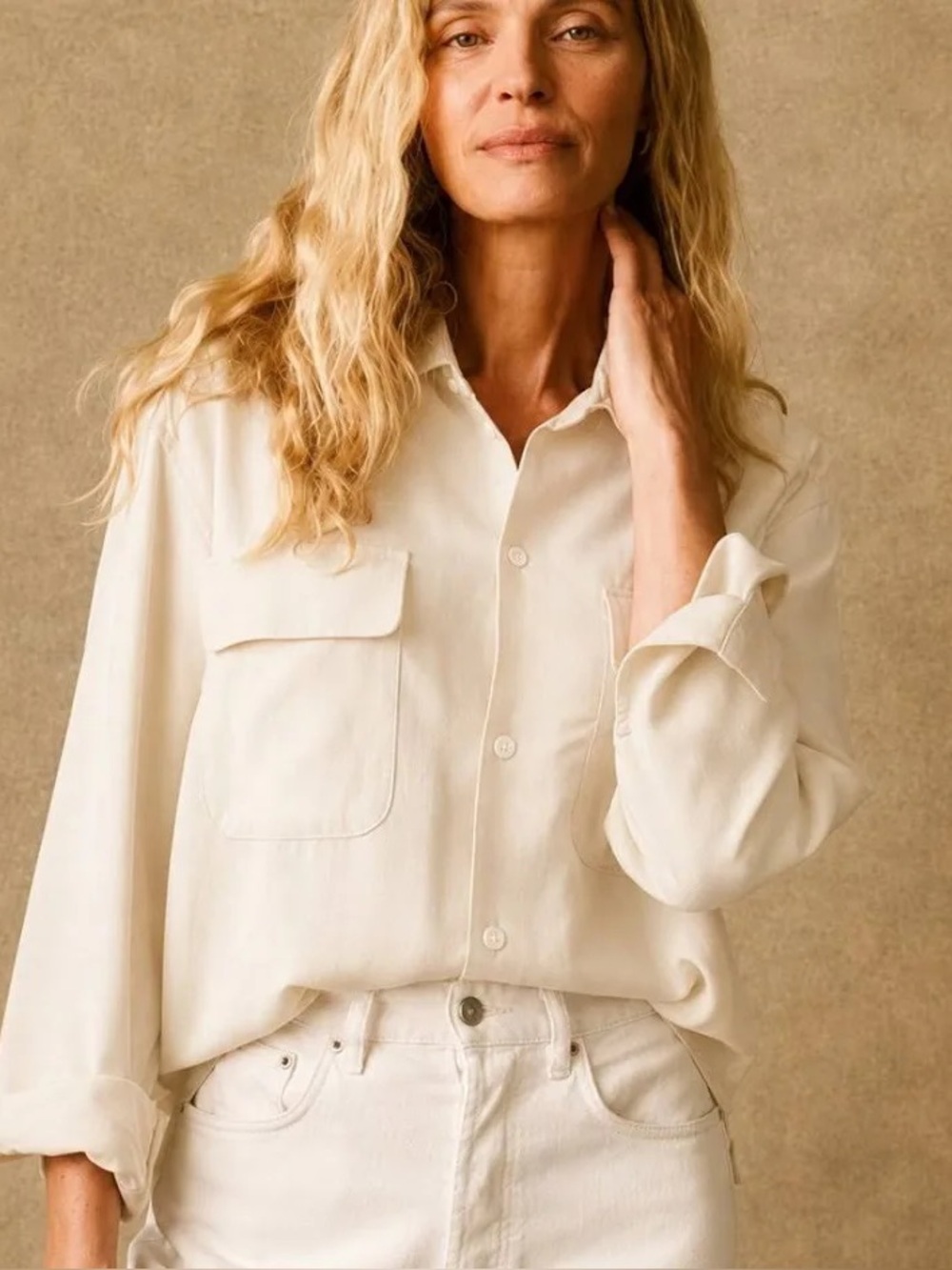 Buck Mason Silken Twill Studio Shirt NWT